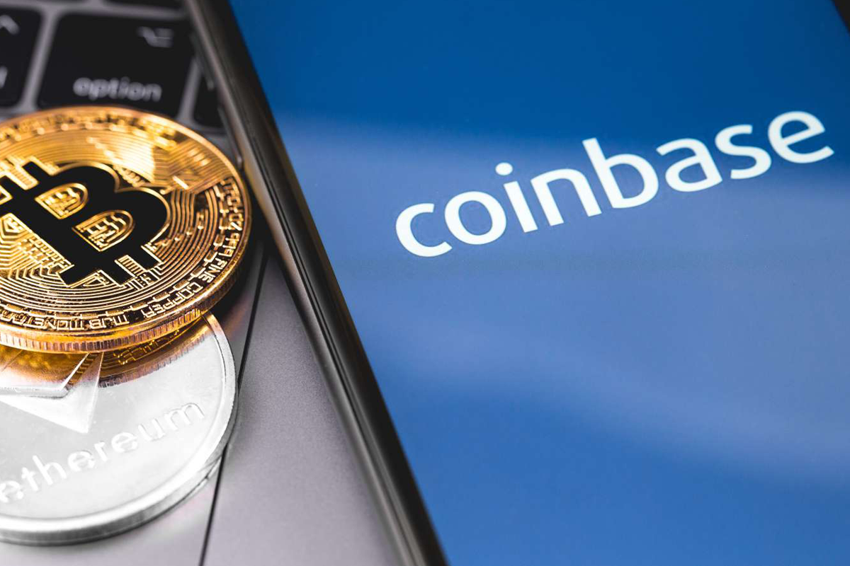 CryptocurrencyrenDe start-up Coinbase, die voor het kopen en verkopen van cyaan is, verschijnt voor het eerst op Nasdaq en de aandelen stijgen met bijna $ 100 miljard.