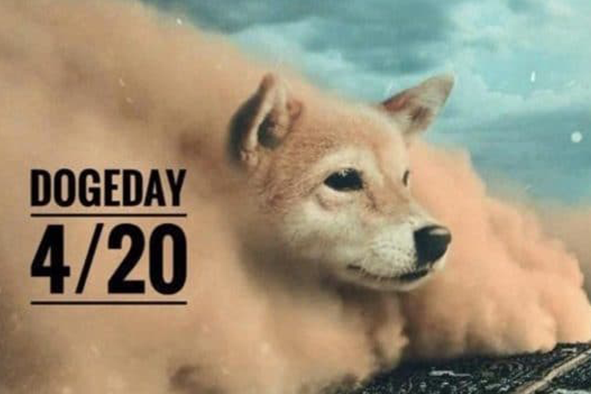 After crypto fans declared April 20 as Doge Day, Dogecoin, the meme currency, soared 20% in the cryptocurrency market.