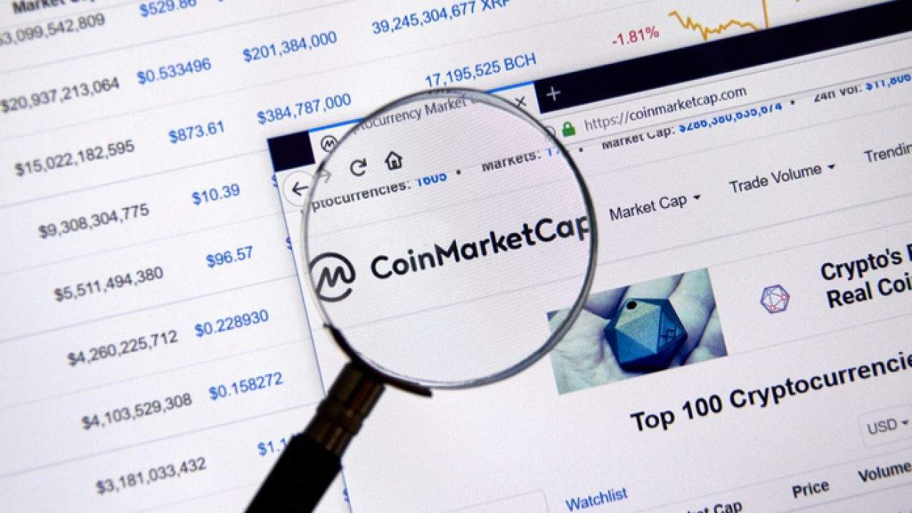 Eroare CoinMarketCap
