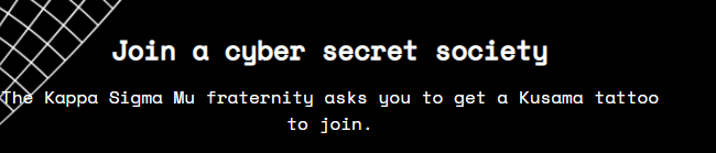 Kusama (KSM) members can become Kappa Sigma Mu's members. Source: Kusama.network.