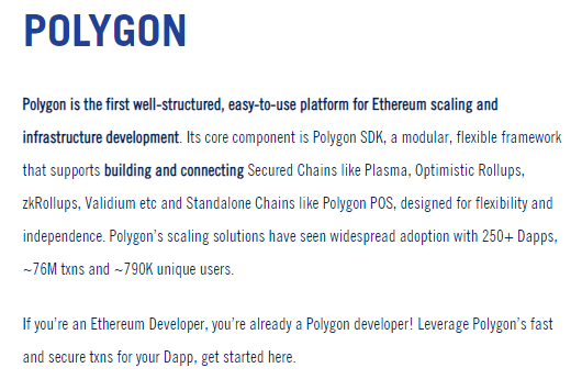 Mark Cuban Companies 关于 Polygon Network 的声明。 资料来源：markcubancompanys.com