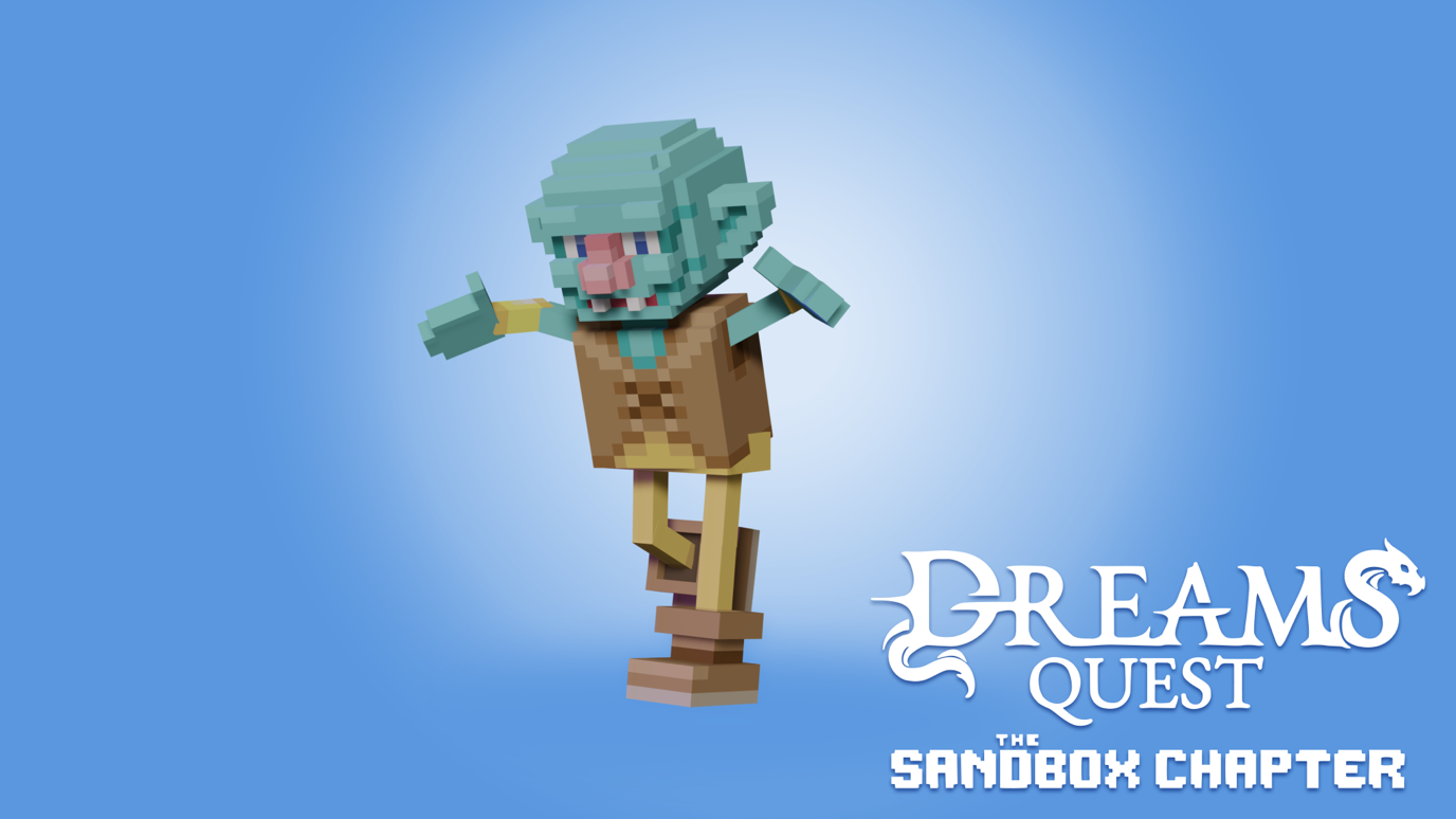 Dreams Quest pristatys riboto leidimo NFT The Sandbox Marketplace "