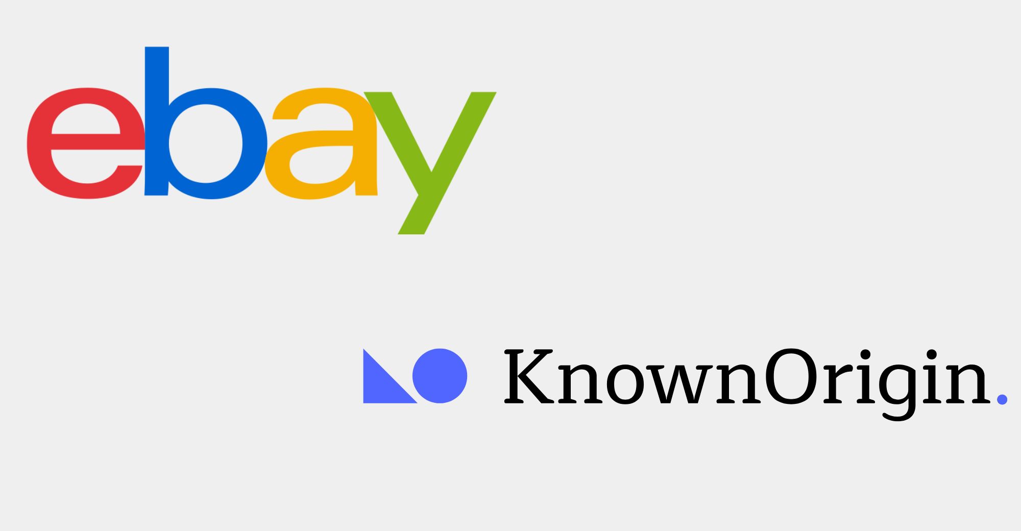 eBay kjøper fullt etablert NFT-plattform "KnownOrigin," for å lage NFT-er