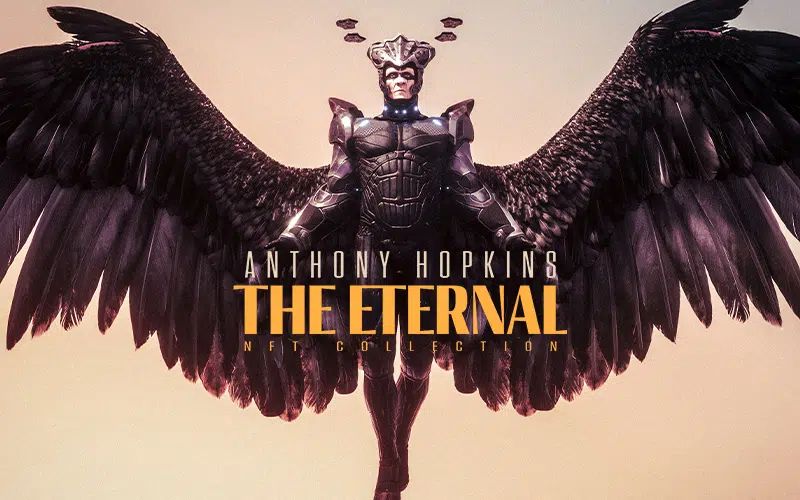 Hollywood-skuespilleren Anthony Hopkins frigiver sin NFT-samling