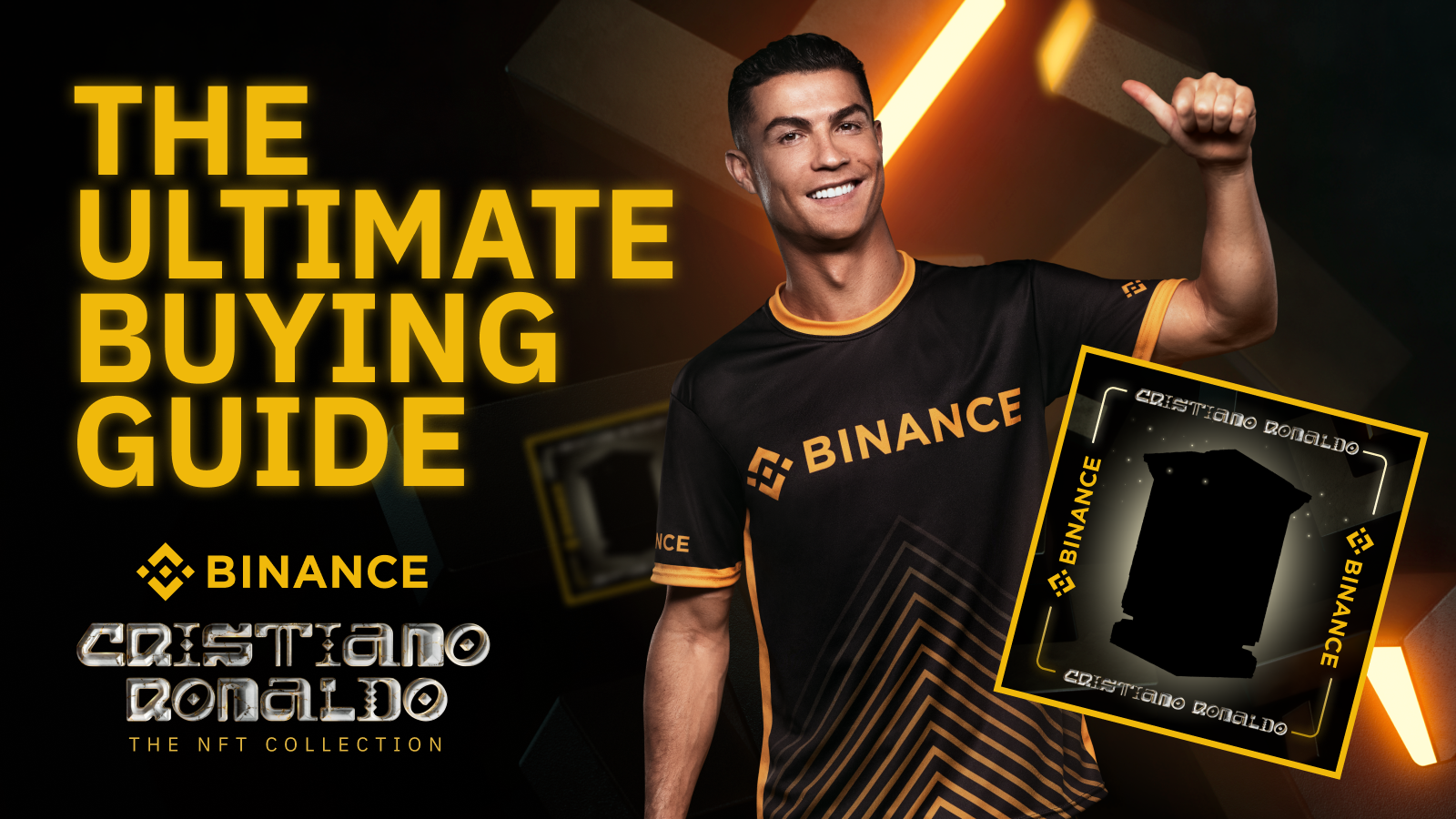 Cristiano Ronaldo bendradarbiavo su „Binance“, kad pristatytų CR7 NFT kolekciją