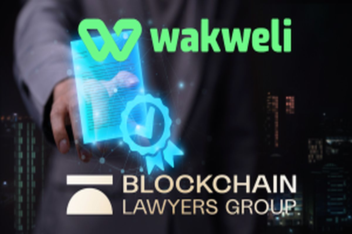 Wakweli 和区块链律师集团整合 Web3 认证