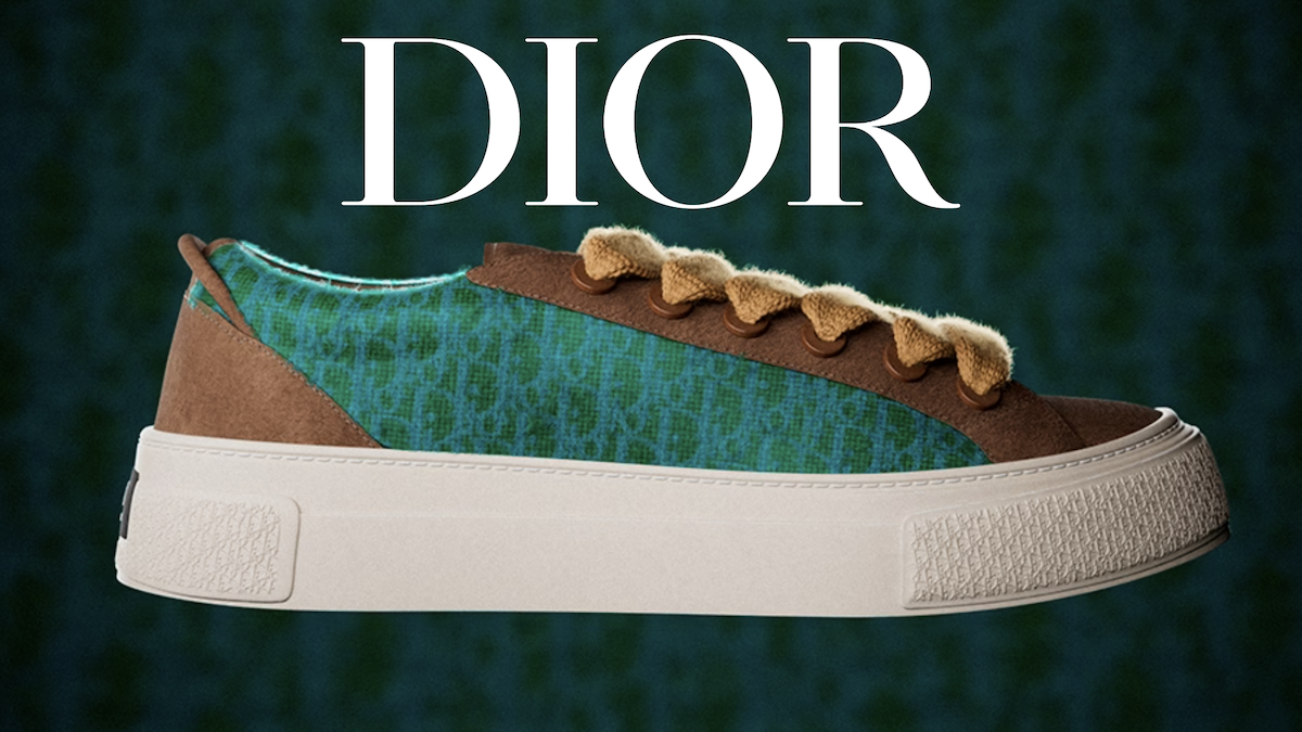 Dior introducerede B33 Sneaker-serie med Blockchain-inkorporering