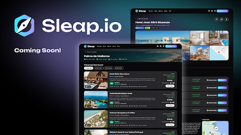 Sleap.io uvaja Web3 v hotelski sektor