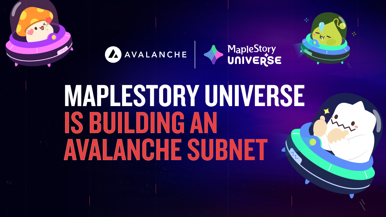 MapleStory UniverseL'évolution de la blockchain avec Avalanche Partenariat