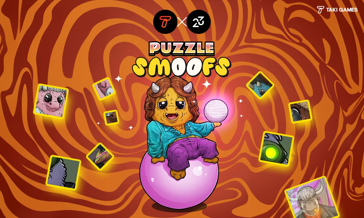 Taki Games супрацоўнічае з Two3 Labs для мабільнай гульні "Puzzle Smoofs".